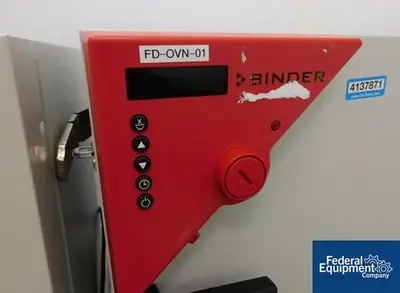USED BINDER Binder Laboratory Oven, Model ED 53 - UL