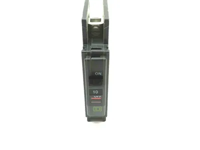 NEW SQUARE D QOU110 10A 1 POLE 120/240V 50/60HZ