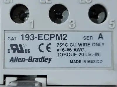 USED ALLEN-BRADLEY 193-EC2CD