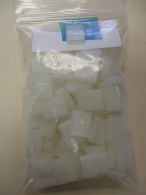 New CNN15109 4-pin Soft Plug Housing Connectors (QTY 81)