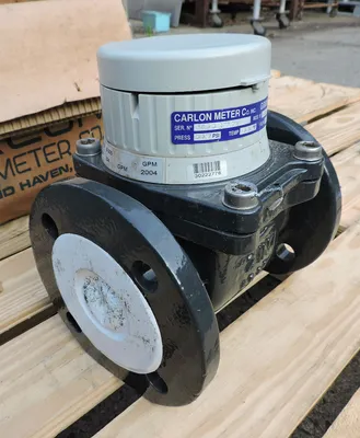 USED UNUSED CARLTON INLINE FLOW METER C-200 EC