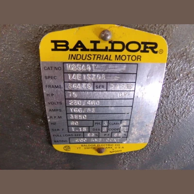 Baldor 75 HP Motor
