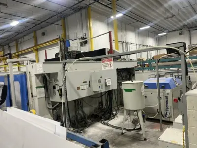 2014 CMS BREMBANA Formax w/ In and out Feed Tables Saw Jets | STONE EQUIPMENT WAREHOUSE (4)