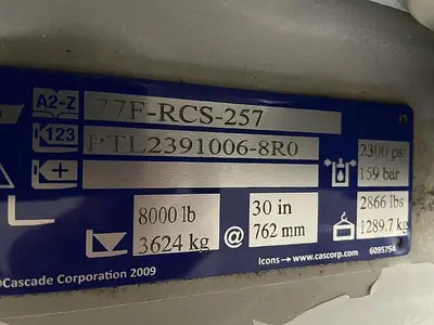 USED 2018 CASCADE 77F-RCS-257