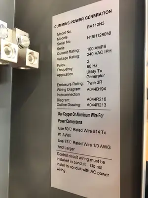 NEW CUMMINS RA112N3