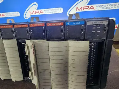 Allen-Bradley 1576-A13 Complete 13 slot Chassis  1756-PA75 Power supply Logix5562