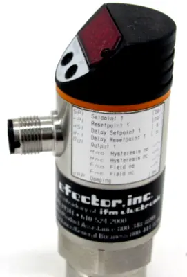 NEW IFM EFECTOR PN5027 PRESSURE SENSORS PN-001-RBR14-HFPKG/US V