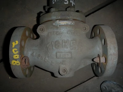 Fisher 2" 300 Class WCB Steel Control Valve Body