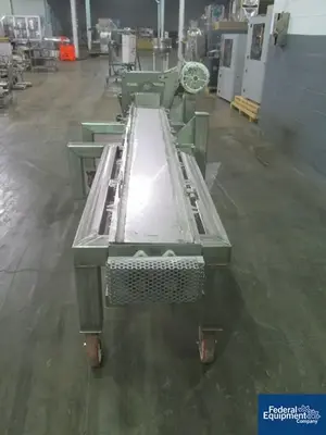 Unknown 10" x 102" Twin Screw Feeder, S/S