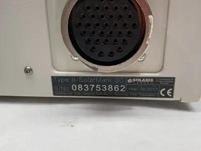 USED SOLARIS LASER ESOLARMARK 30 TOUCHSCREEN INTERFACE MASTER CONTROL UNIT