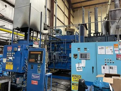 Surface Combustion Super Allcase Integral Quench Furnace, 36"W x 36"H x 48"L, Gas, 1800°F