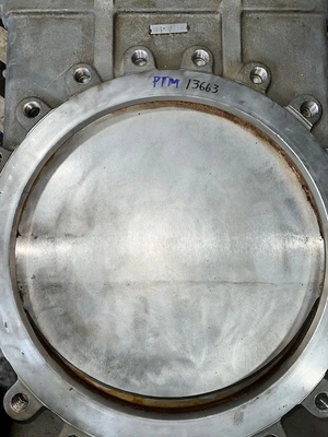 24" Stainless Steel Hand Wheel Operated Knife Gate Valve