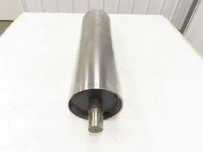 Hytrol 6"x 20.25" Crowned Take-Up Pulley for 24" Conveyor 21"BF 1-7/16" Shaft