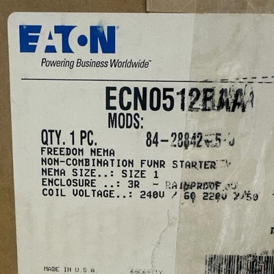 NEW Eaton ECN0512BAA