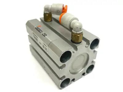 Used SMC Compact Cylinder Pneumatic Cylinders Michigan US | Maverick Industrial Sales #1397623