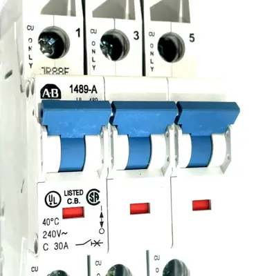 ALLEN BRADLEY 1489-A3C300 CIRCUIT BREAKER SERIES A 1489A3C300 NEW, SURPLUS