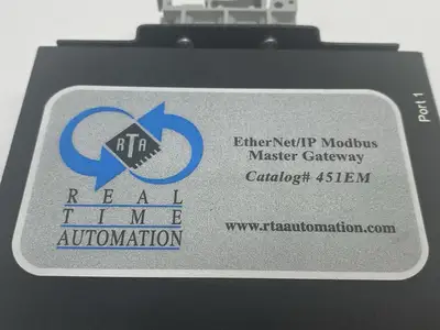 Used Gateway EtherNet/IP Modbus Master Gateway Module PLC Input & Output Michigan US | Maverick Industrial Sales #1392588