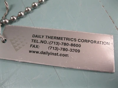 NEW Daily Thermetrics 1 1/2" 150# Flanged Thermocouple 10.25" Probe G15