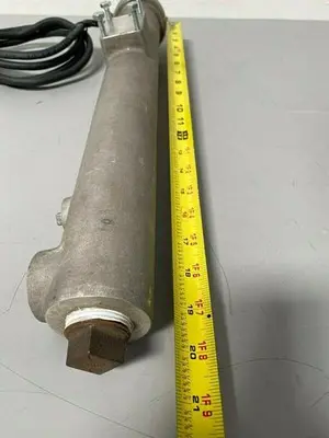 USED ELECTRICAL PASSOVER HEAT EXCHANGER W/ SQUARE HEAD PLUG 115V