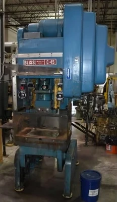 BLISS C-45 OBI Presses (Open Back Inclinable) | Mohawk Machinery (3)