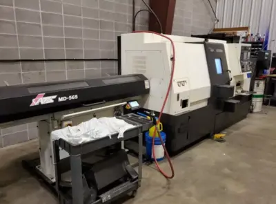 Used 2018 HYUNDAI WIA L210LMSA CNC Lathes Ohio US | Toolquip, Inc. #1292317