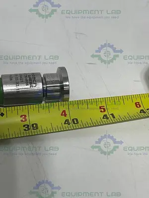 USED SANI-TECH STHT-R-0375 40" SILICONE HOSE W/ 1/2" SANITARY FITTING