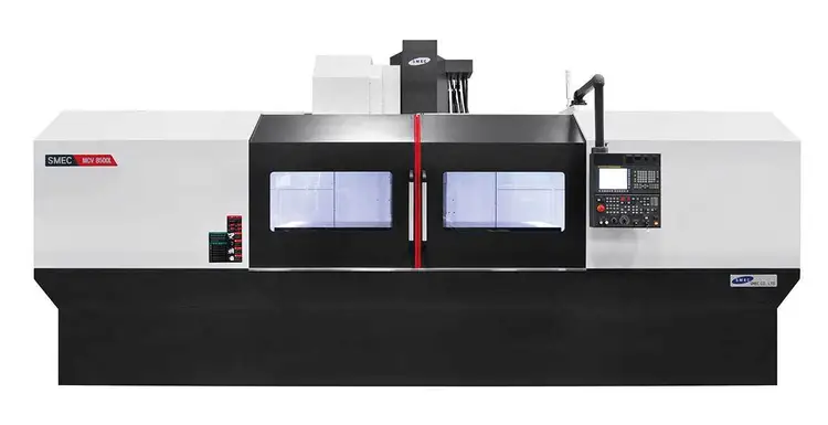 New | Build-to-Order SMEC MCV8500L Vertical Machining Centers Kansas US | Kansas-Oklahoma Machine Tools #1323087