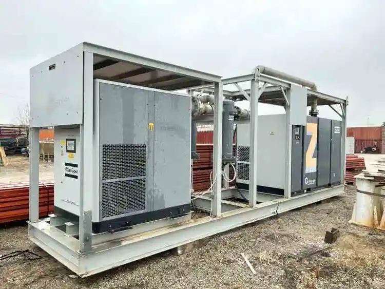 Used ATLAS COPCO ZE4-B Rotary Screw & Sliding Vane Air Compressors New Jersey US | Phoenix Equipment Corp 12 #174611