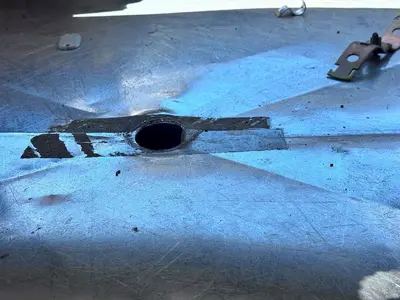 Cooling Pan, Stainless Steel, 5-1/2' x 8'2", #5991803