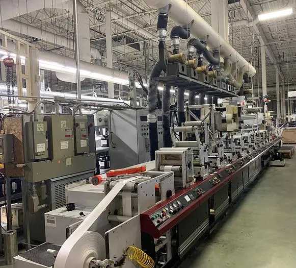 Used MARK ANDY 4150-10C Flexo Printing Presses | J&J Converting Machinery #440488