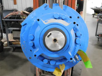 Goulds AC P-2413-002 Inline Pump with 17" Impeller CG8M Stainless Body Used