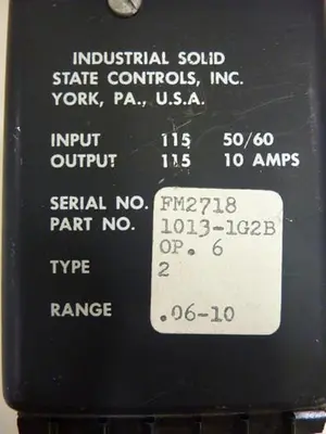 USED ISSC 1013-1G2B