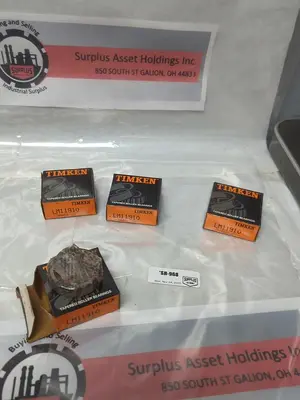 New | in-Stock TIMKEN LM11910 Bearings | Surplus Asset Holdings #1200895