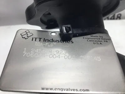 ITT 1″ Dia-flo Diaphragm Valve 2414-M-923 Handwheel Operated New