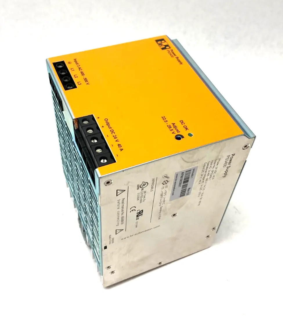 USED B&R INDUSTRIAL 3-PHASE 24VDC POWER SUPPLY MODULE