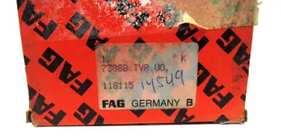 NEW FAG 7308B TVP UO BALL BEARING 7308BTVPUO