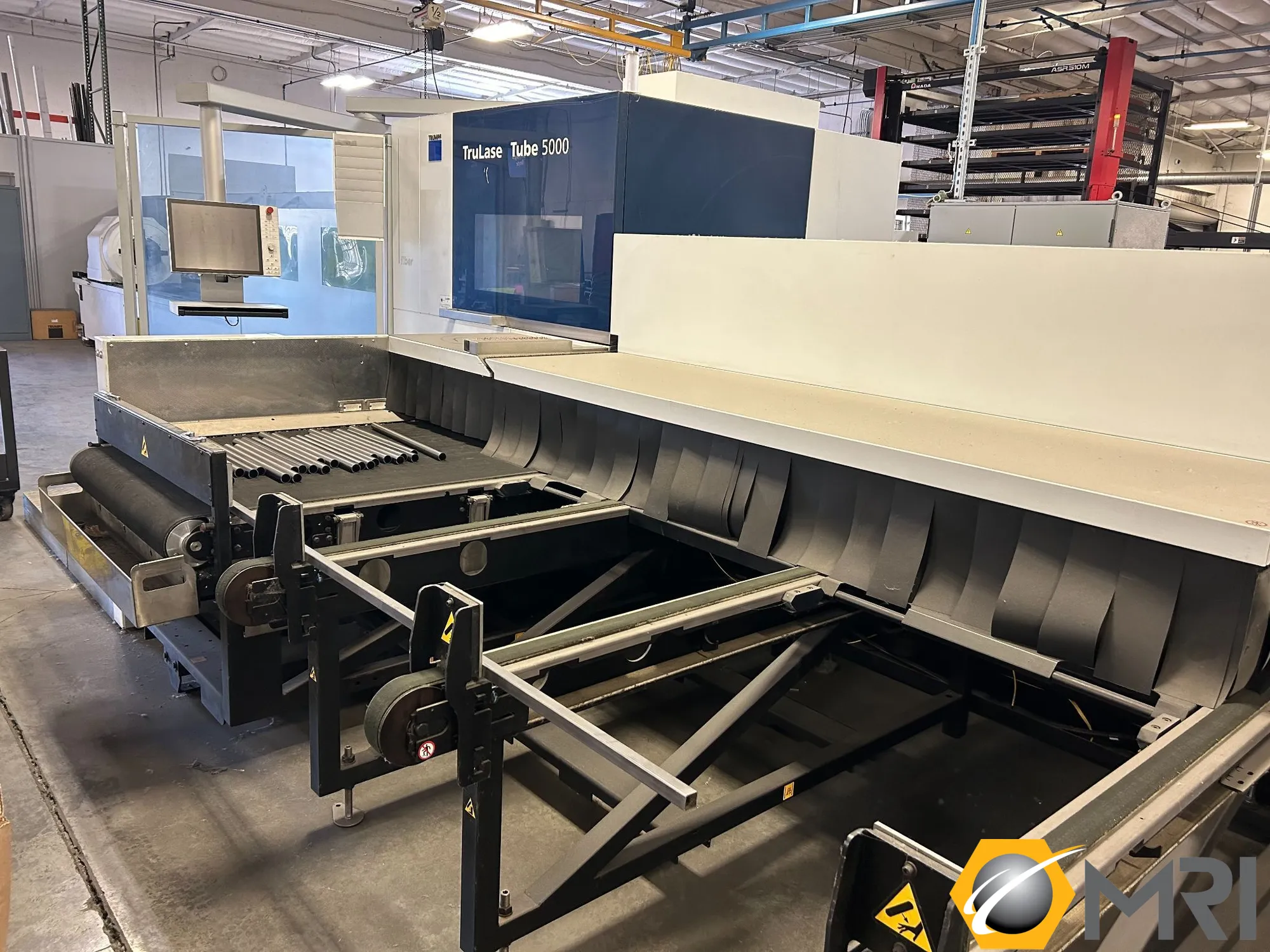 TRUMPF TUBE 5000 FIBER TUBE CUTTING LASER, NEW: 2021