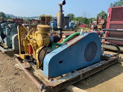 Used GARDNER DENVER FXFF 4 X 5 DUPLEX MUD PUMP Piston Pumps Pennsylvania US | East West Machinery & Drilling #1417303