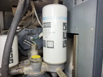 Used 2006 ATLAS COPCO GA5 Rotary Screw & Sliding Vane Air Compressors British Columbia CA | Lenmark #367002