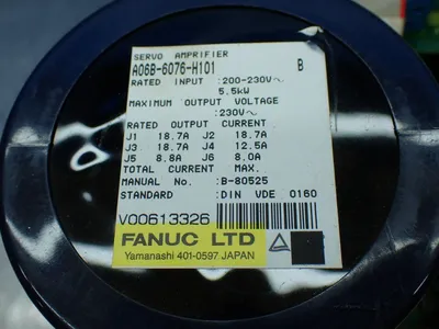 USED FANUC A06B6076H701