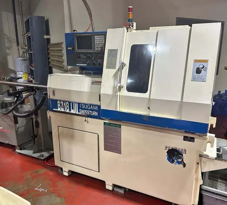 Used TSUGAMI BS-18 Swiss Type Automatic Screw Machines Illinois US | Asset Exchange Corporation #1280853