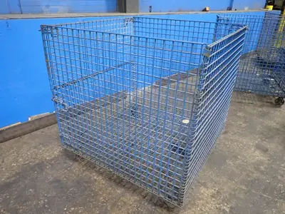 48" X 46" X 42" Collapsible Wire Basket