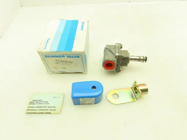 Honeywell Skinner 718N2B2B Solenoid Valve 2-Way (NC) 0-40 PSI 1/2" NPT  -No Coil