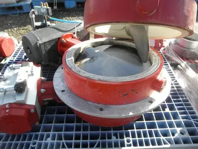 Valve, Butterfly, 12" to 15", S/st & Lined, (7) Valves, #S741497