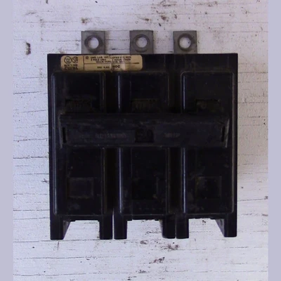 Westinghouse 3 Pole 50 Amp Bolt-on Breaker