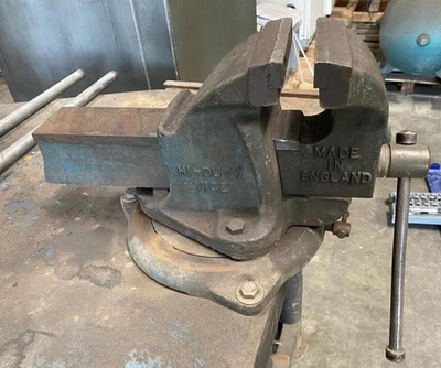 Hi-Duty Heavy Duty Bench Vise Welding Table Rotary Tilting Device