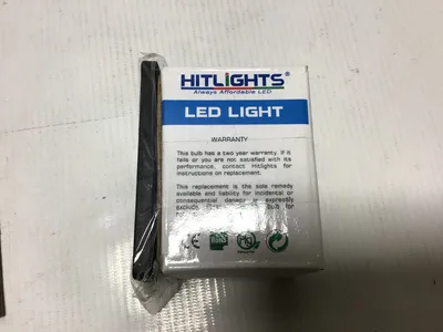 Hitlights LED Color 3Watt Color Changing Bulb with Remote 0610696797612