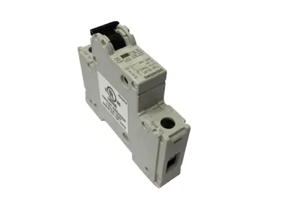 USED SIEMENS MINIATURE CIRCUIT BREAKER 1-POLE 240V 0.5A