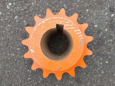Roller Chain Sprocket HD140C15, Double, Size 140, 15 Teeth