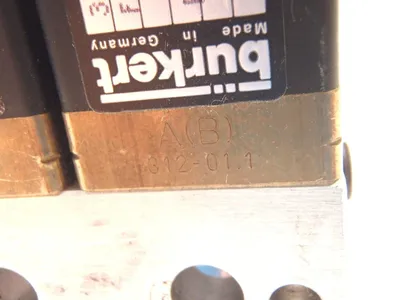 312-C-02,0-B-MS FLNSCH-F-000 041521Q LMPU | Burkert 312-C-02,0-B-MS FLNSCH-F-000 Solenoid Valves 041521Q LMPU 220V LOT OF 2 - Used